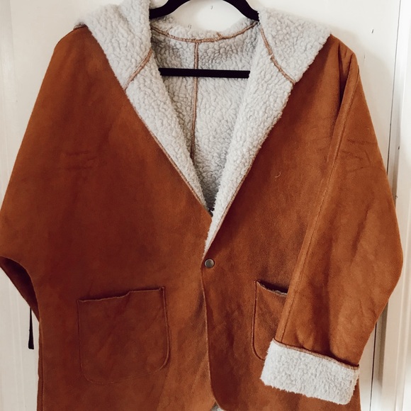 Zaful Teddy Fall Coat - Picture 1 of 2
